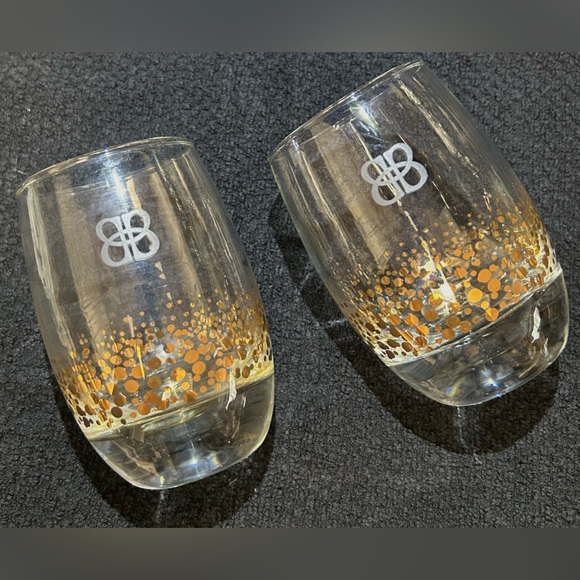2 Bailey’s Irish Cream Confetti Gold Dot Rocks glasses. - Picture 4 of 10